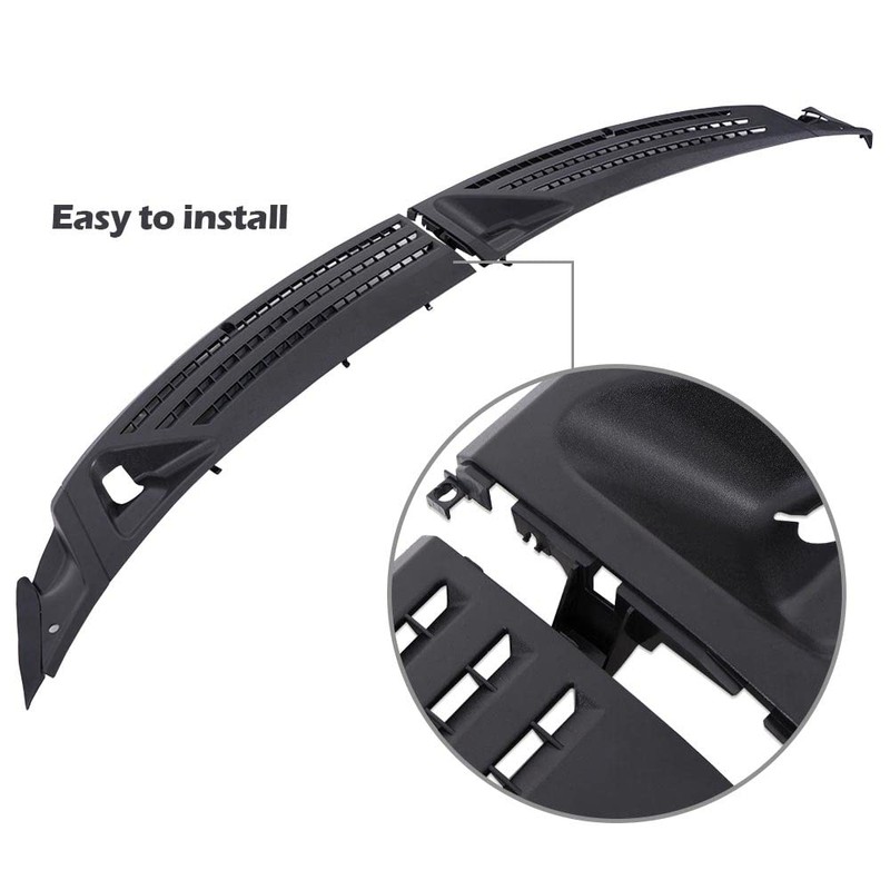 LQI Outer Windshield window Wiper Cowl Cover Panel Compatible with