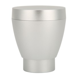 60g Coffee Grinder Bean Bin Reusable Aluminium Alloy Coffee Grinder Accessories for Eureka MignonSilver