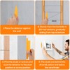 Magnetic Stud Finder, ABS Powerful Wall Magnet Stud Finder for