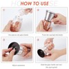 Ebaco Original Stainless Steel Salt or Pepper Grinder - Top