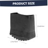 WOONEKY Replacement Ladder Pad Set 4pcs Rubber Cover for Ladder