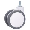 Caster 4in TPR M12 Universal Swivel Silent Rolling Wheel Accessory