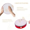 2-piece hand drum with beater for children, hand drum percussion,