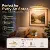 TANBABY Rechargeable Picture Light for Wall, Motion Sensor, Gold, 1