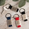 Geschenke 24 Key Rings, Past Saying: Engraved Romantic Slogan Keyring,