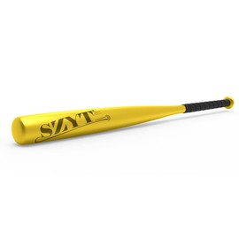 SZYT 25 inch Baseball Bat Softball Bat T-Ball Bat Home Defense Self-Defense Aluminum Alloy Lightweight High Gloss, High Gloss Lemon Yellow
