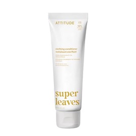 Acondicionador natural para cabello opaco y graso: EWG VERIFICADO, hipoalergénico y probado por dermatólogos - Súper hojas clarificantes (8 oz)