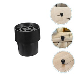 TEHAUX 12 pcs Trampoline Leg Caps Slip Design for Noise Reduction Shock Absorption Inside Diameter Durable Bottom Pads for Stable Trampoline Use