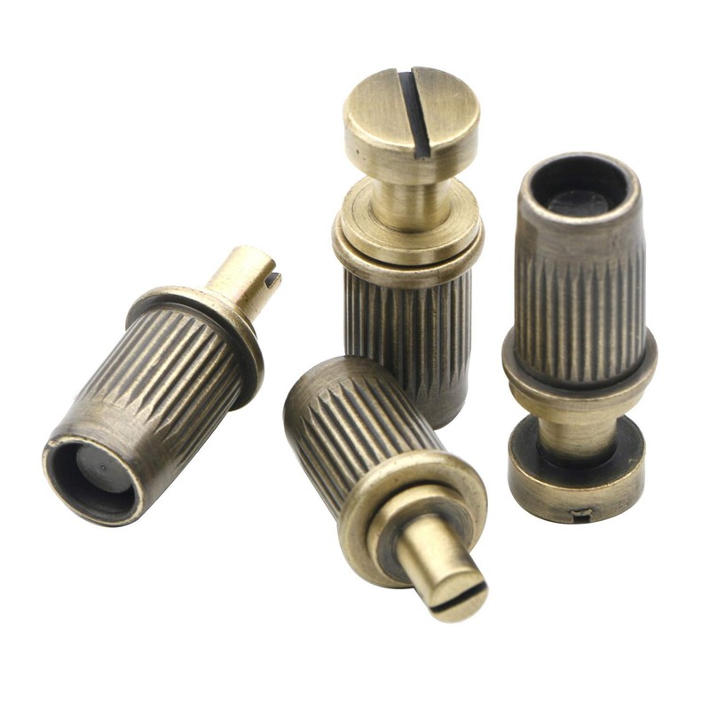 Swhmc Tune-O-Matic Bronze Bridge Tailpiece 6 String Chrome Guitar Roller