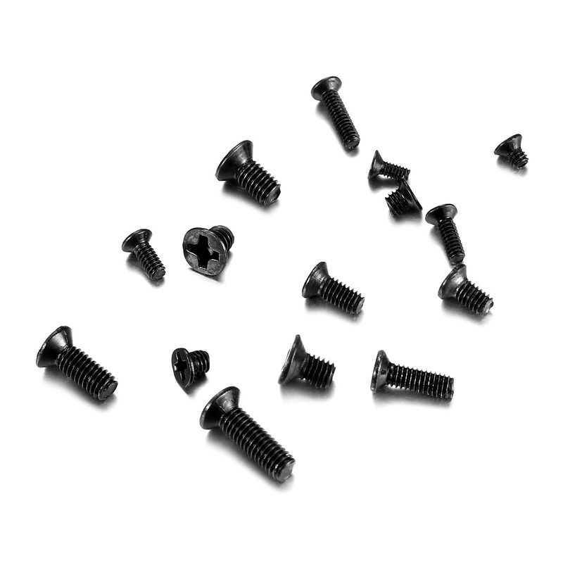 M2 M2.5 M3 Micro Assorted Screws, Self-Tapping Screw Set, Flat