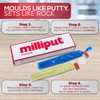 Milliput Epoxy Putty 10 Piece Set, Standard Color - with