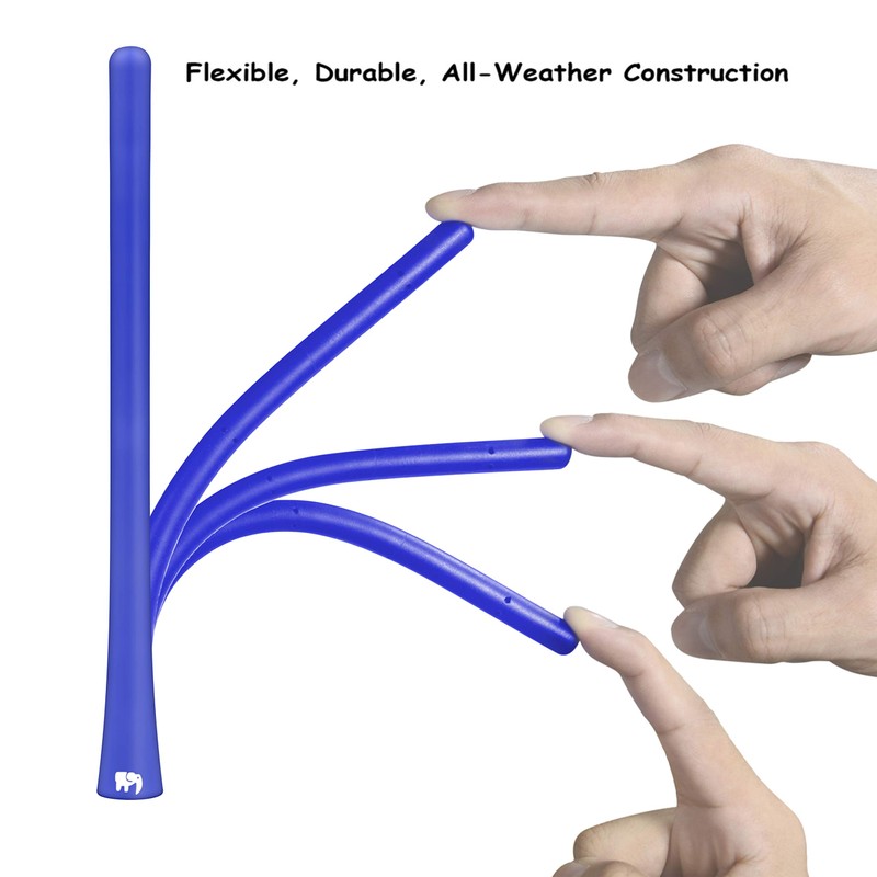 ONE250 7" inch Flexible Copper Core Antenna, Compatible with Jeep