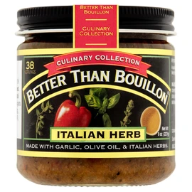 Better Than Bouillon Culinary Collection Base, Italian Herb Base, Contains 38 Servings Per Jar, 8-Ounce Glass Jar (Pack of 4)