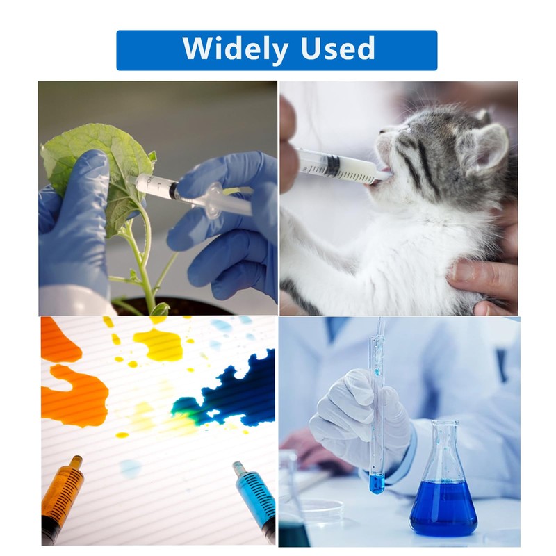 20pcs/Pack 0.5ml/CC Plastic Dispensing Measuring Tool with 31G (8mm), Multiple