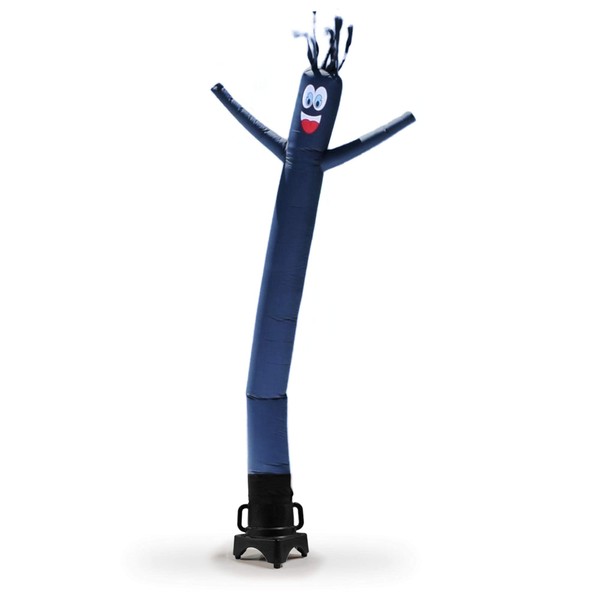 Black 8 Foot Tall Inflatable Tube Man Air Powered Waving