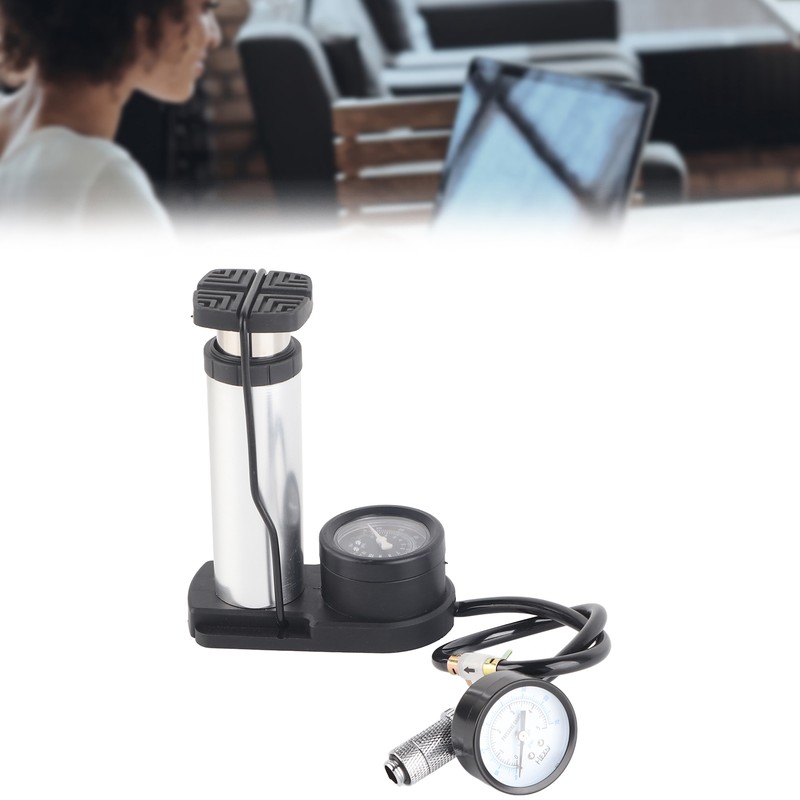 Double Barometer Computer Water Leakage Tester Cooling System Air Pressure