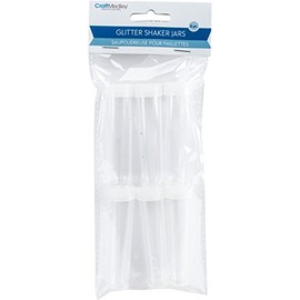 Craft Medley Shaker Vial, 6pc for Glitter/Sand/Powder, Empty