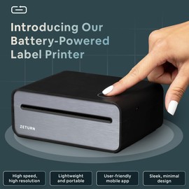 Zeturn Wireless Return Label Printer – Compact, Battery-Powered & Easy-to-Use Package Returns from Home