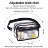 Clear Purses for Women Stadium, Fanny Pack Clear Bag Belt