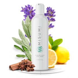 Misumi Acne Body Wash 120ml (4oz) - Keratosis Pilaris Treatment, Body & Back Acne Treatment - Salicylic Acid, Glycolic Acid AHA Body Wash for Men & Women Bacne