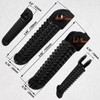 FOVPLUE Driver/Rider and Passenger Footrest for Yamaha YZF R6 2003-2020,R1
