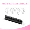 TDANCE Eyelash Extension Supplies Rapid Blooming Volume Eyelash Extensions Thickness
