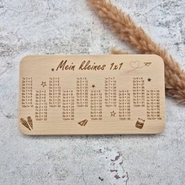 1 x 1 Breakfast Board | Small Disposable Table | Gift for School, Preschool | School Cone | First Day of School | 22.5 x 12.5 cm | Pohmer Design