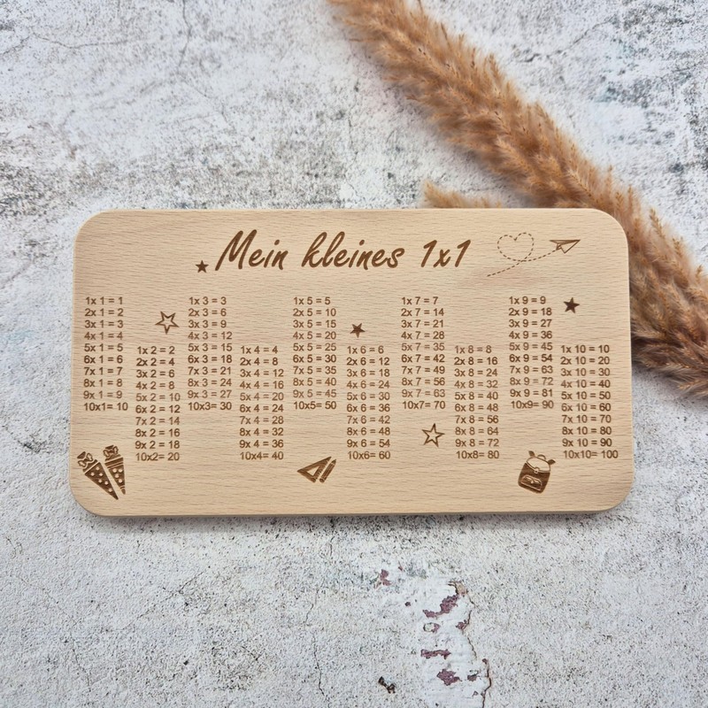 1 x 1 Breakfast Board | Small Disposable Table |