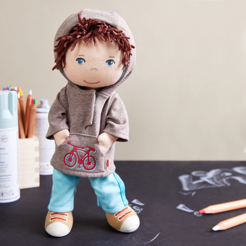 HABA Bambola Lian 306528 - Bambola in Tessuto per Bambini
