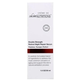 Skin Nutritions DOUBLE STRENGTH RETINOL NIGHT REPAIR SERUM - Set of (2) 1 oz