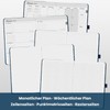 Calendar 2026 – Weekly Planner from Jan to Dec. 2026,