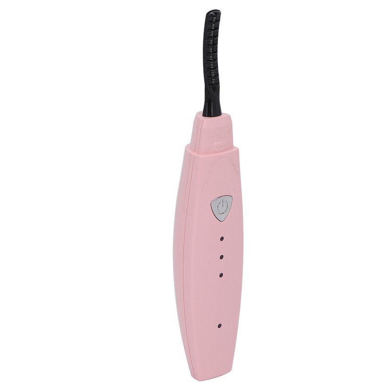 Heated Eyelash Curler USB Rechargeable Electric Lash Curling Tool for