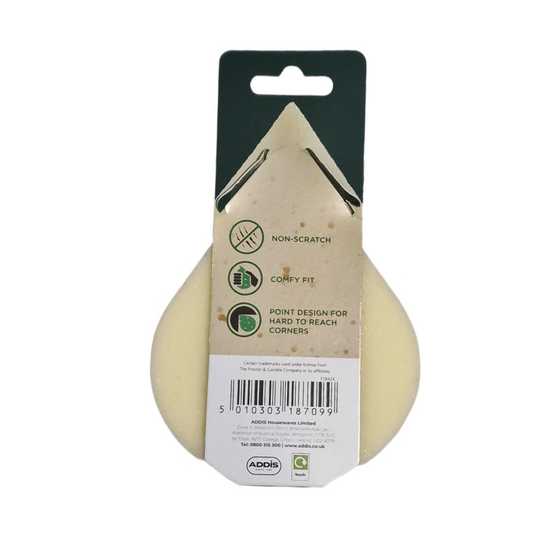 Fairy Teardrop MAX POWER 2 IN 1 Scrubber Washing Up