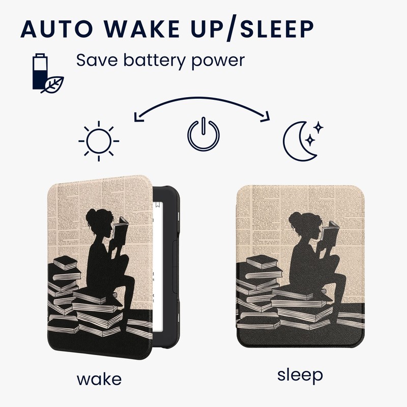 kwmobile Case Compatible with Barnes & Noble Nook Glowlight 4