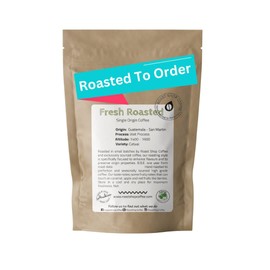 Guatemala - Fresh Roasted Single Origin Coffee Beans 227g | Pure Arabica Coffee | Small Batch Speciality Coffee | Strictly High Grown Natural Coffee | Letterbox Friendly