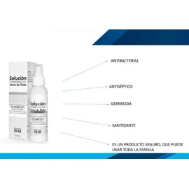 Solucion Iones De Plata Antiseptico Y Cicatrizante 120ml