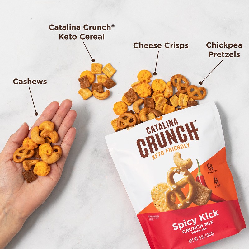 Catalina Crunch Mix Spicy Kick Keto Snack Mix | Keto