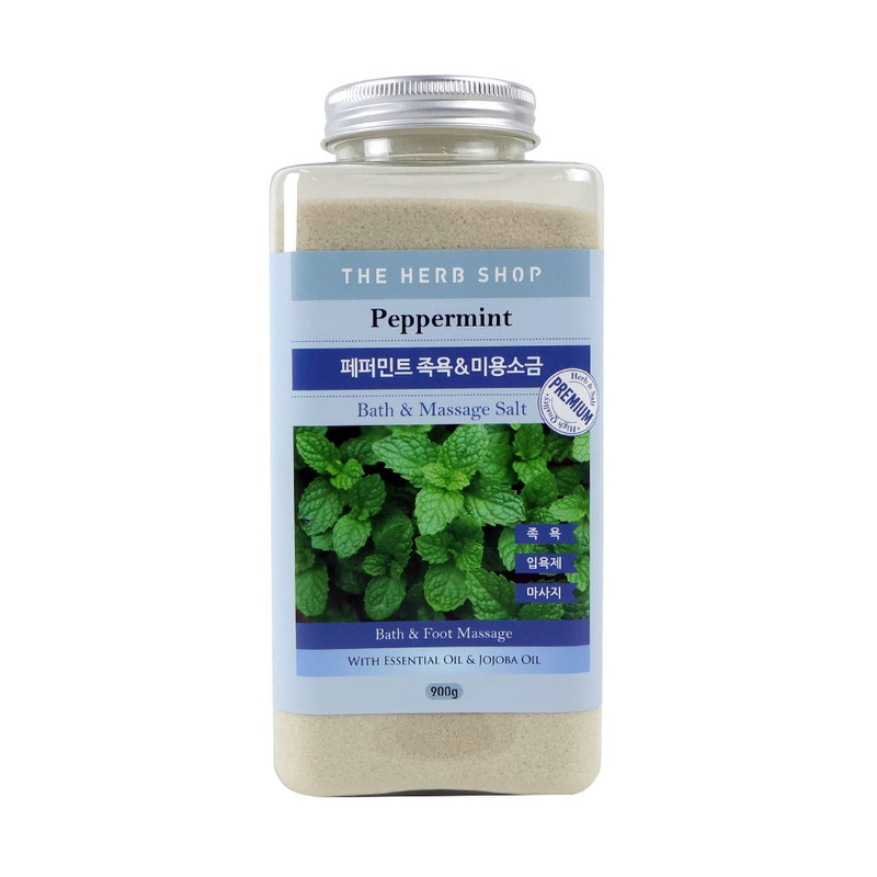 Unique Cell 900g The Herb Shop Beauty Salt Peppermint 437592