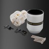 Preffair Audio Power Plug Brass 3 Pin Power Connector 15A/