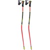 LEKI 115 Unisex Adult Ski Poles, Luminous Black, Neon Yellow,