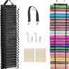 Sonhomay Vinyl Roll Holder Vinyl Roll Organizer with 60 Compartments