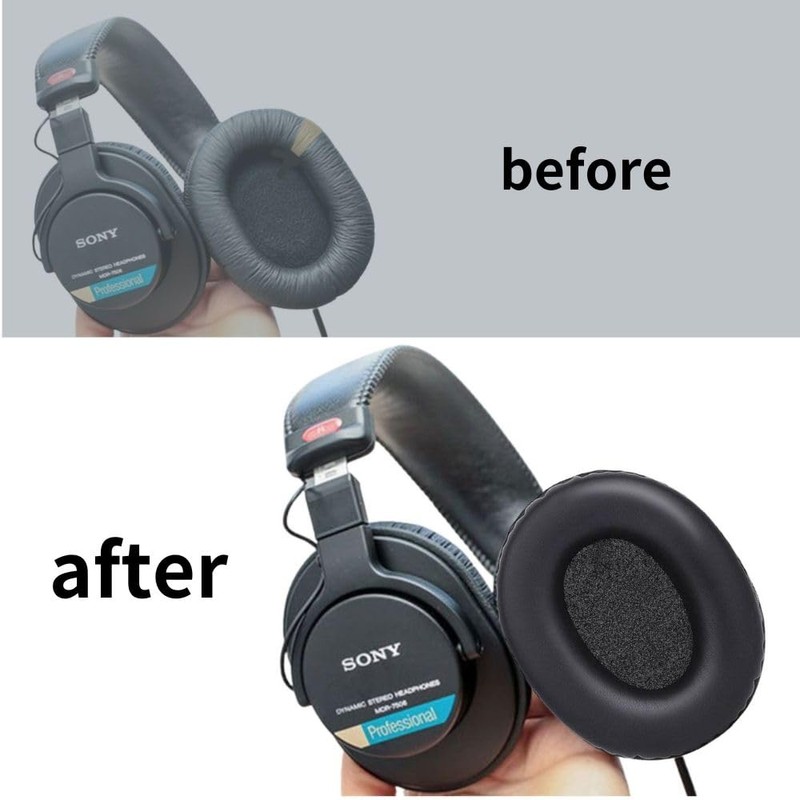 ShotR Ear Pads Ear Cushions for SONY MDR-CD900ST / MDR-7506