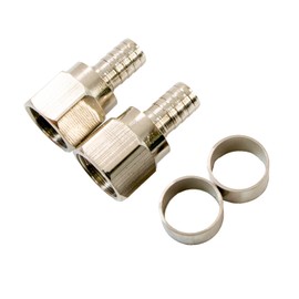 Maxar Electric DIY TV Antenna 3C Contact Plug with Ring F-Type FP-3C 2pcs for 3C Coaxial Cable