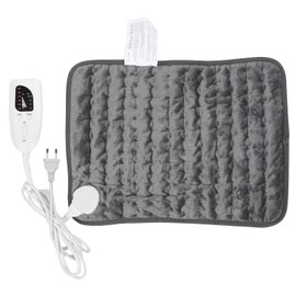 6 Gear Temperature Adjustment Heating Pad Darkgray Timing Electric Pad with AutoShutoff