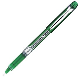 Pilot V10 Grip Liquid Ink Rollerball 1.0 mm Tip (Box of 12) - Green