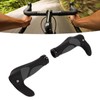 2Pcs Bike Handlebar Grips TPR Rubber Ergonomic Slip Prevention Replacement