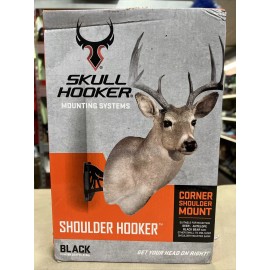 GSM Outdoors Skull Hooker - Corner Shoulder Mount-Black SKH-CSM-BLK