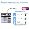 BOMGE 6 Channel Audio Sound Mixer - Professional Digital DJ
