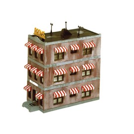 Life-Like Trains HO Scale Building Kits - Belvedere Downtown Hotel
