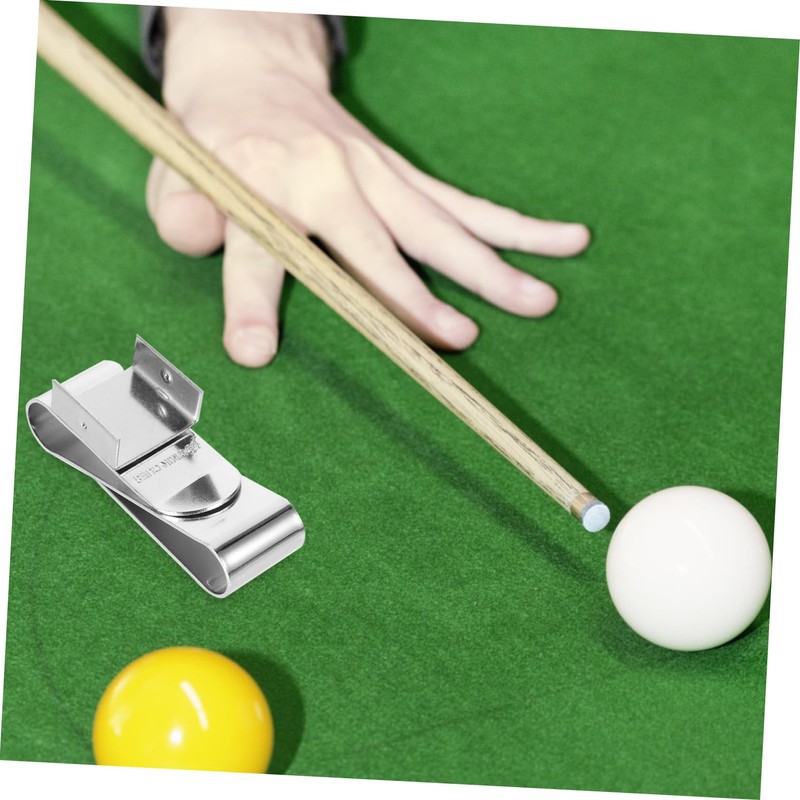 Kisangel Professional Magnetic Billiard Chalk Holder Portable Cue Chalk Clamp